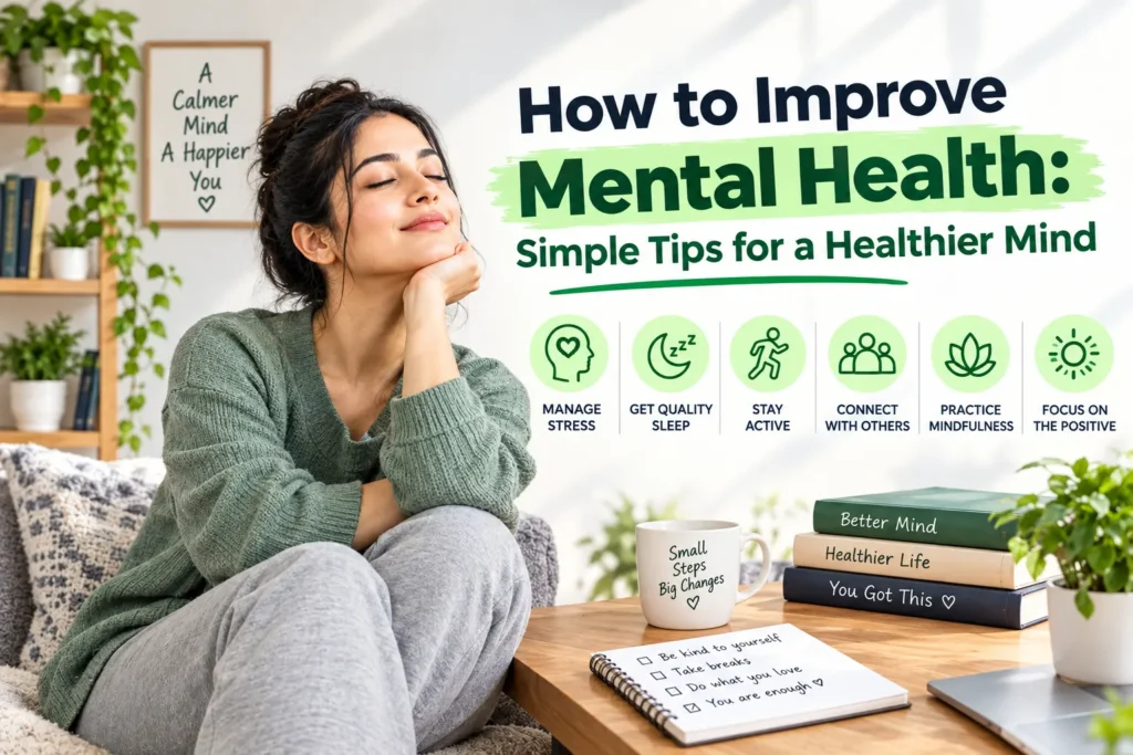 How to Improve Mental Health: Simple Tips for a Healthier Mind