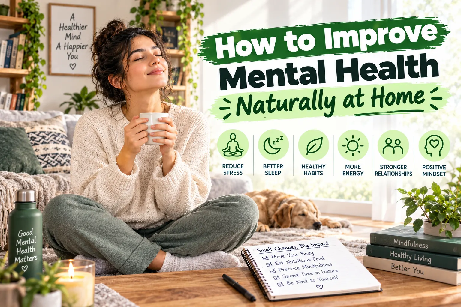 How to Improve Mental Health Naturally at Home